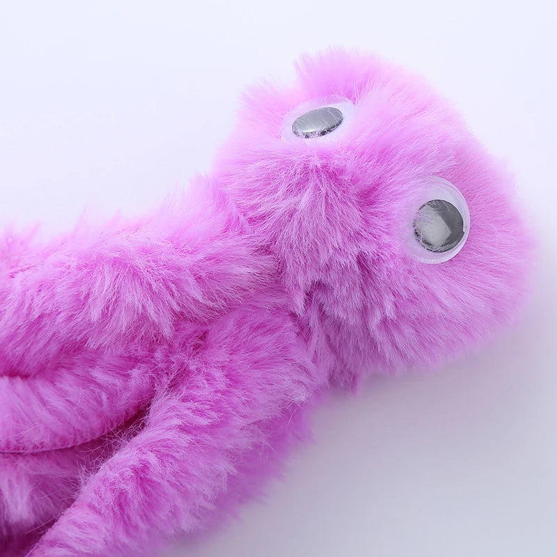 Jouet pieuvre en peluche pour chat