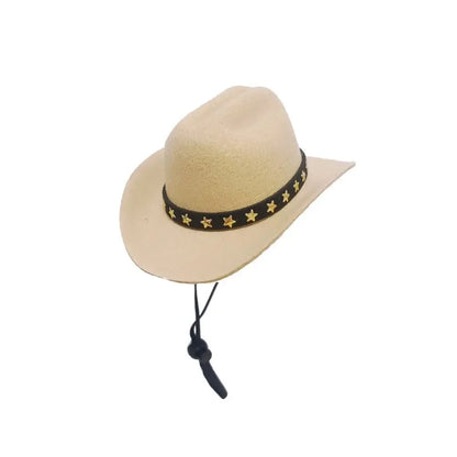 Chapeau cowboy ajustable pour chat