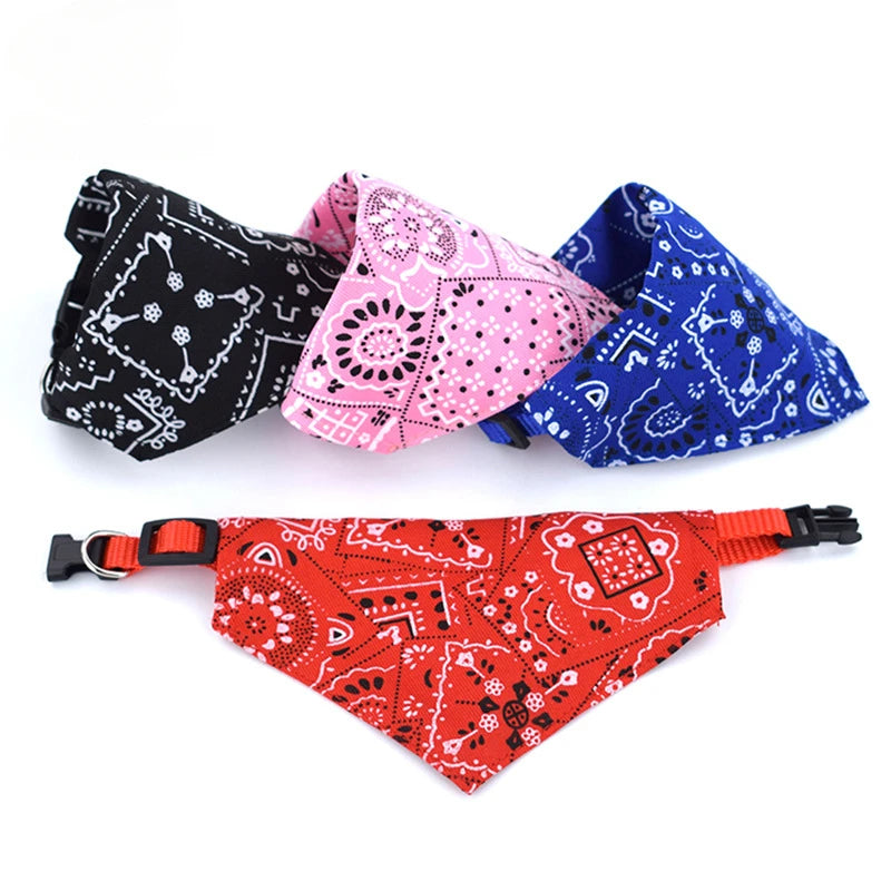 Foulard bandana ajustable pour chat