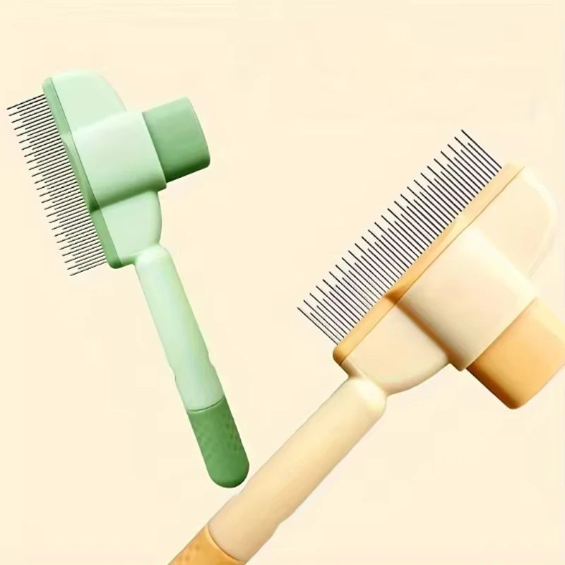 Brosse autonettoyante pour chat