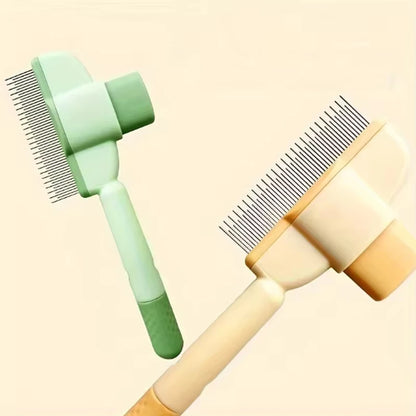 Brosse autonettoyante pour chat