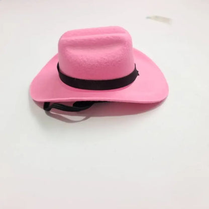 Chapeau cowboy ajustable pour chat