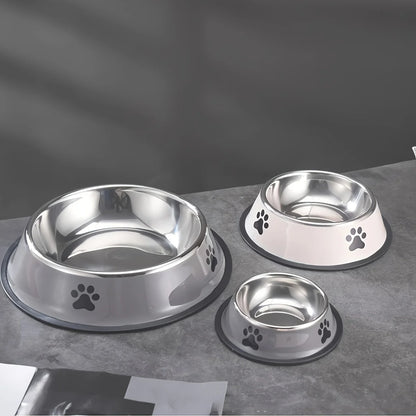 Gamelle en inox pour chat