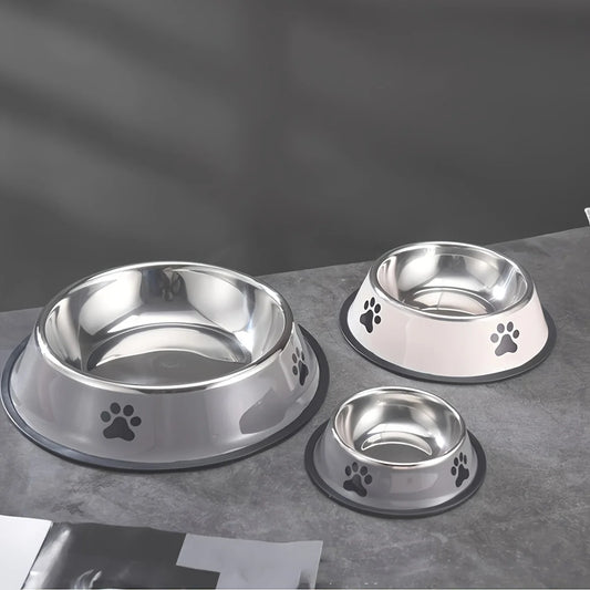 Stainless steel cat bowl