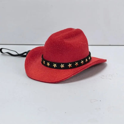 Chapeau cowboy ajustable pour chat